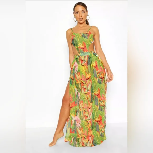 does palm beach atlantic university have a dress code Bela White Cutout Maxi Dress, M